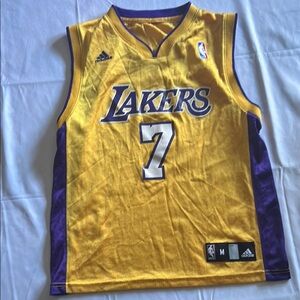 NBA Gold and Purple Lakers Jersey